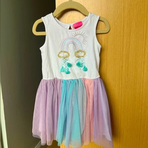 Isaac Mizrahi | Dresses | Isaac Mizrahi Girls Dress With Tulle Skirt Size  3t | Poshmark